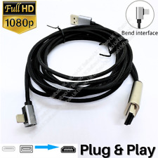 1080P HDMI Mirroring Cable Phone to TV HDTV Adapter Cord For Apple iPhone iPad picture