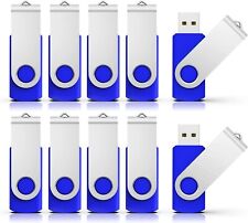 Wholesale 32GB Blue 5/10/50/100pcs Metal Anti-skid Style USB Flash Drive Memory  picture