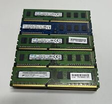 Lot of 50 Mixed Brands 4GB DDR3 DDR3L-1600 PC3L-12800U DIMM Desktop RAM Memory picture