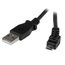 StarTech.com USBAUB2MU 2 m Micro USB Cable Cord, A to Up Angle Micro B, Up Angle picture