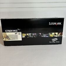 Genuine Lexmark C782 Black Extra-High-Yield Toner Cartridge C782X1KG NEW/OEM picture