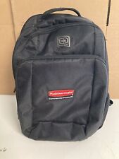 Ogio Checkpoint Friendly Travel 17” Padded Laptop Backpack Bag Black Rubbermaid picture