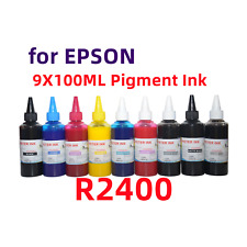 9X100ML Premium Pigment refill ink for Stylus R2400 Printer T059 59 picture