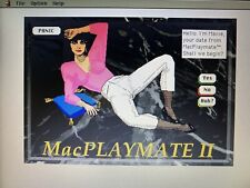 Vintage Macintosh Mac Playmate II Adult Game Disk 1.4MB Floppy Color Program picture