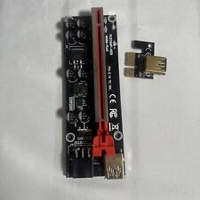 Mining PCI-E Powered Riser PCI-E 1x to 16x USB With SATA To PCI-E picture