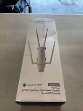 WAVLINK AC1200 Outdoor 4G LTE WiFi Router w/SIM Slot Dual Band Weatherproof picture