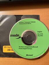 6 CDs NEW RARE Microsoft Windows “Codename” Whistler Beta2 + Product Keys + diag picture