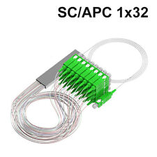PLC SC/APC Fiber Optic Splitter 1x2 1x4 1x8 1x16 1x32 FTTH SM 0.9mm G657A1 2m picture