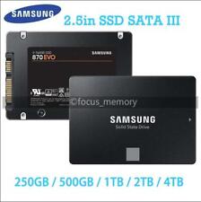SAMSUNG SSD 870 EVO 250GB/500GB/1TB/2TB/4TB 2.5