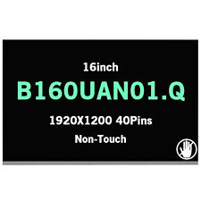 B160UAN01.Q 16inch 1920X1200 LCD Screen Display Matte 40Pins 165Hz Non-Touch picture