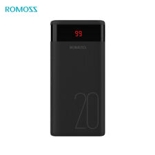 ROMOSS 20000mAh 22.5W Power Bank PD QC USB-C Portable Charger for PHONE IPAD picture
