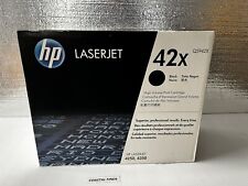 HP 42X Black Toner Cartridge Q5942X OEM NEW Sealed HIGH VOLUME LJ 4250 4350 picture
