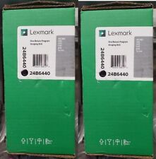 2 GENUINE FACTORY SEALED LEXMARK 24B6440 Imaging Unit Drums MS MX 310 410 510 picture
