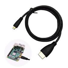 Micro-HDMI to HDMI cable suit Raspberry Pi 4 or similar picture