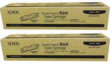 TWO (2) New Genuine Original OEM Xerox 106R01217 Black Toner Cartridges 6360 picture