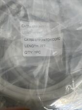 (20) Pack 7’ CAT6A UTP Patch Cable Cord White picture
