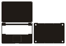 Carbon Sticker Skin Cover for Macbook Pro MC226 MD311ZP/A MC024 MC725 A1297 17