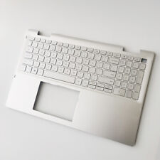 New For Dell Inspiron 15 7500 7506 2-in-1 0GHXFM Silver Palmrest Keyboard US picture