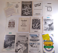 Commodore 64 128 Game Manual Lot Karate Champ Quantum Link Ace of Aces Hardball picture
