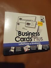 Business Cards Plus Pc Cd Rom Software Letterhead And Envelopes  picture