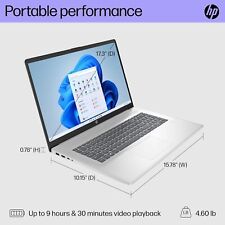 HP 17.3 inch Laptop Computer FHD Intel Core i3-N305 8GB RAM,256GB SSD picture