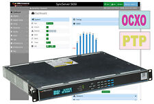 Microsemi S650 OCXO Syncserver GPS PTP NTP Network Time Server 10MHz Low Noise picture