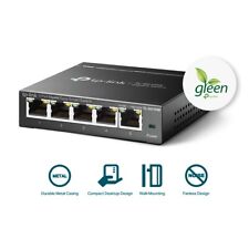 TP-Link TL-SG105E 5-Port 10/100/1000Mbps Gigabit Ethernet Easy Smart Switch picture