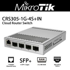 Mikrotik CRS305-1G-4S+IN Switch with 4 SFP+ 10Gbps Ports and 1 Gigabit Ethernet picture