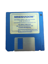 MINDSHADOW Commodore Amiga Video Game Floppy Discs 1985 Activision Untested picture