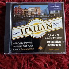 Learn Italian Now Transparent Language Learning Master Program 2-Disc PC CD-ROM  picture