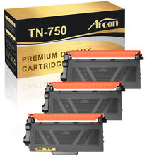 3PK TN750 BK Toner Compatible For Brother MFC-8950DWT HL-6180DWT 6180DW 5450DNT picture
