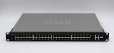 Cisco SG200-50P 50-Port Gigabit PoE+ Smart Network Switch P/N: SLM2048PT V04 picture