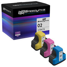 SPEEDYINKS 3PK Replacement HP 02 Ink PhotoSmart C5180 C6180 C6280 C7250 C8180 picture