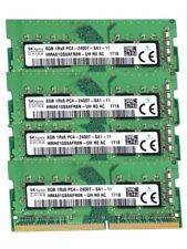 Hynix 32GB (4X8GB) DDR4 2400MHz PC4-19200 Laptop SODIMM Memory Ram HMA81GS6AFR8N picture
