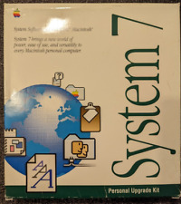 Vintage 1991 Apple Macintosh System Software Update Version 7.0 full package picture