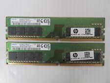 HP Samsung 32GB (2x16GB) DDR4 3200 1RX8 Desktop Memory RAM Kit M378A2G43AB3-CWE picture