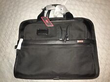 TUMI Alpha 3 T-pass Expandable Laptop Briefcase Bag Nylon 117306 1041 picture