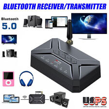 Long Range Bluetooth 5.0 Transmitter Receiver TV Home Car Stereo Audio Adapter picture