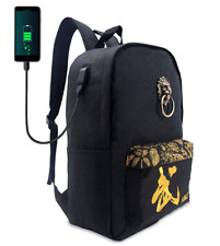 School Backpack Laptop Backpack Stylish Travel Computer Bag + USB Charging Port picture