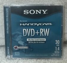 Sony HandyCam DVD+RW 30 Minute 1.4 GB Single Disc Video Camera New Sealed picture