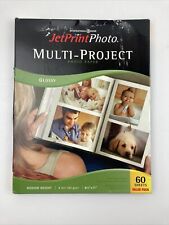 Jet Print Photo Multi-Project Photo Paper Gloss Fin 60 Sheets 8.5 x 11 Sealed  picture
