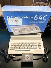 Vintage Commodore 64C Computer Matching #'s w/Power Supply & Box Works C64 C-64 picture