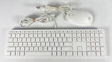 HP Lifestyle Wired Keyboard & Mice White Model# TPC-P001K/1M picture