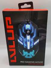 LVLUP LU737 Light up Pro Gaming Mouse DPI Switch Ps4  Pro Xbox 1 PC NEW OPEN BOX picture