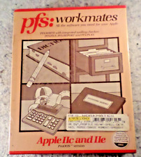 pfs: workmates Apple IIc/IIe ProDOS Version Vintage/New/Sealed n factory plastic picture