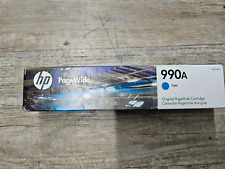 HP PageWide Cartridge, 990A CYAN, M0J73AN picture