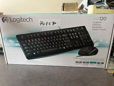 Logitech - MK120 Full-size Wired Membrane Keyboard and Mouse Bundle for Windo... picture