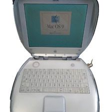 Working Vintage Apple M2453 iBook G3 Clamshell Blueberry  RAM Mac OS 9 picture
