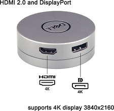 DA305 - DELL DA305 6-in-1 USB-C Multiport Adapter Docking Station HDMI picture
