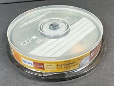Philips CD-R 700MB High Speed CD Recordable 10 Discs Sealed picture